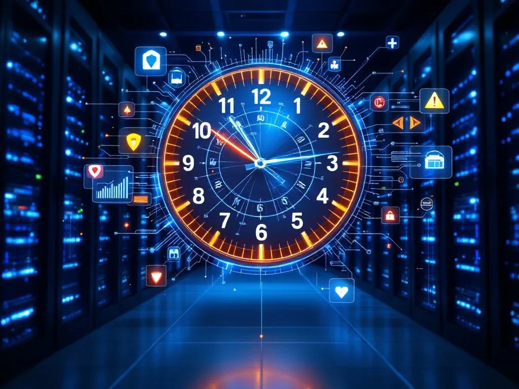 Computer Checking Continously Time Image When is the best time to implement vulnerability scanning? - secdesk